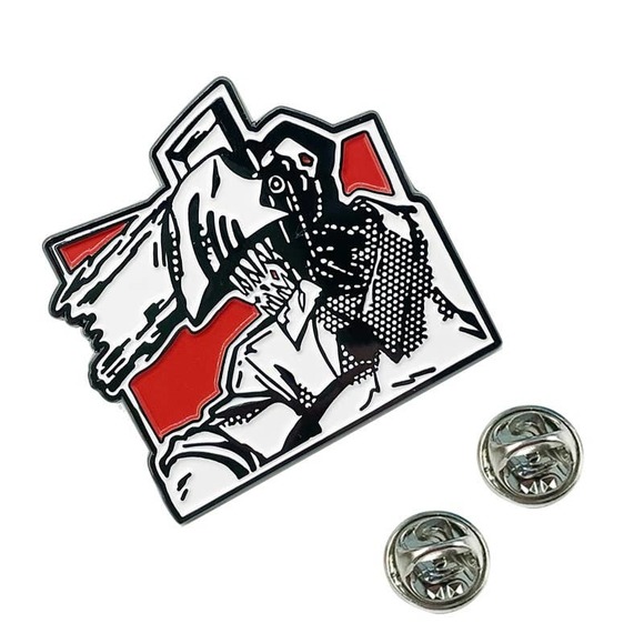 COPY - Chainsaw Man DENJI Japanese Anime Manga Enamel Pins 15-1 - Picture 2 of 3